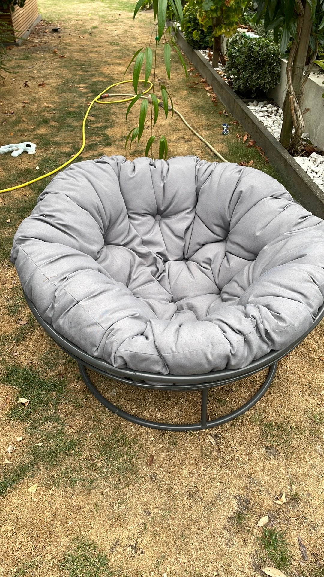 Ronde lounge poef, Tuin en Terras, Ophalen, Nieuw, Aluminium, Loungeset