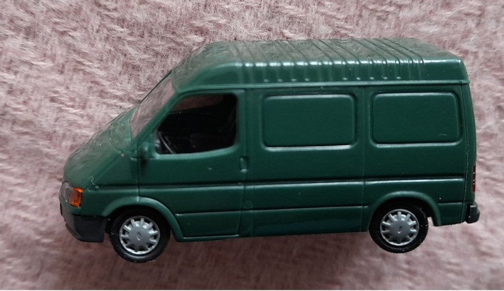 Ford Transit '95 bestelwagen, schaalmodel 1:87 van Rietze, Verzenden, Nieuw, Auto, Rietze
