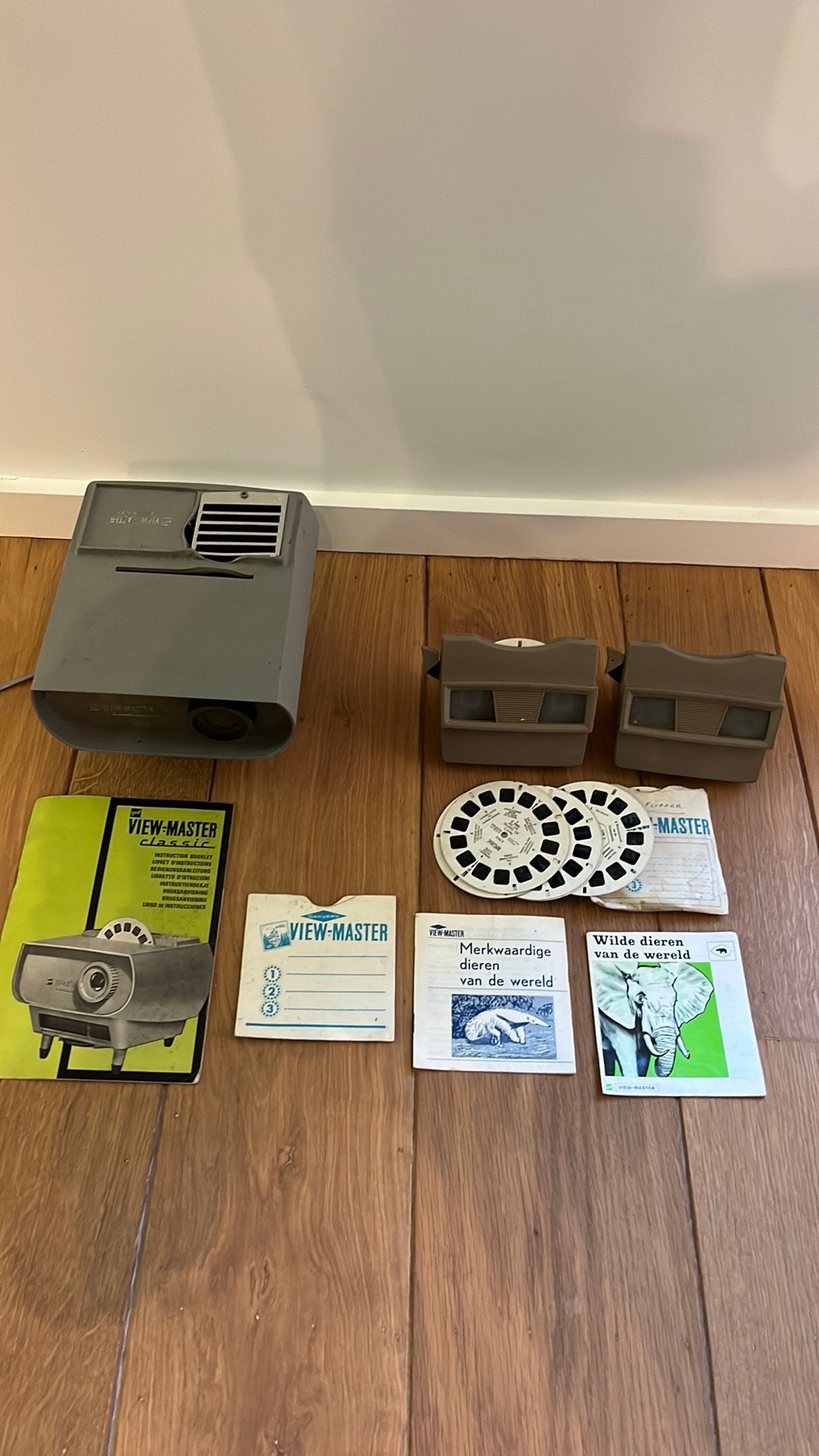Kit View-Master, Enlèvement, Utilisé