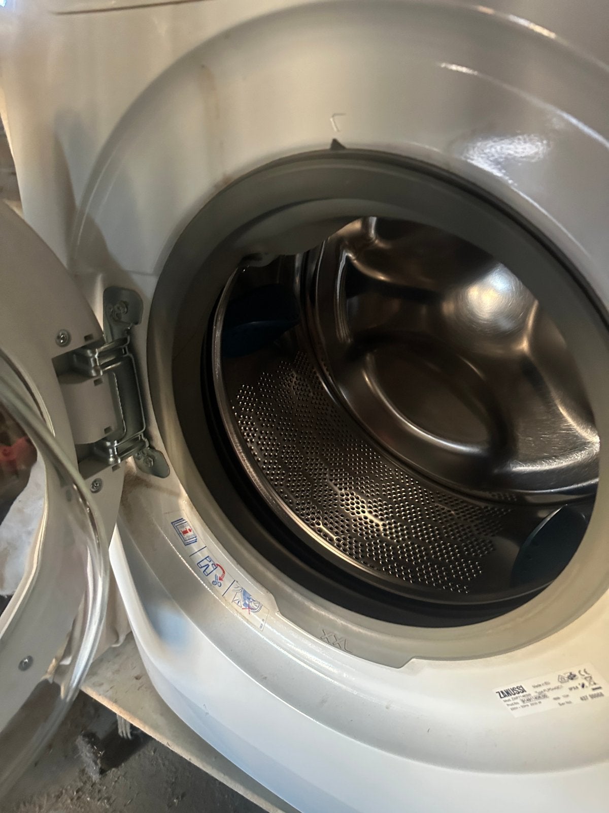 Zanussi wasmachine 7,5 kg, 6 tot 8 kg, Ophalen, Zo goed als nieuw, Voorlader