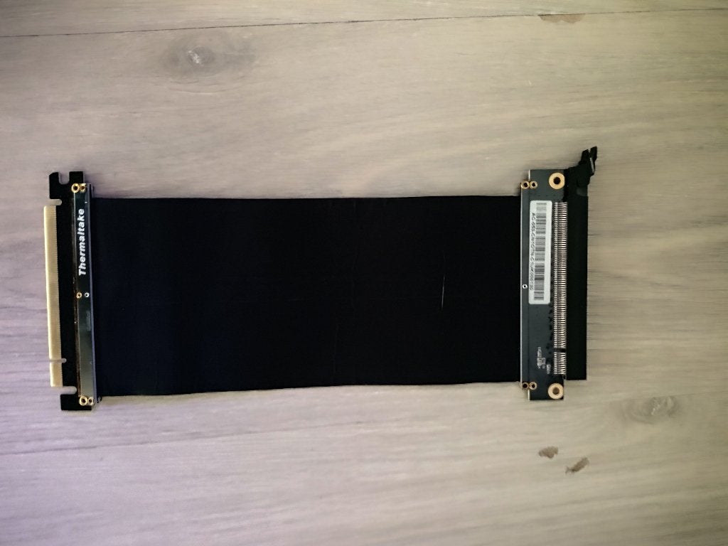 Thermaltake Gaming PCI-E 3.0 x16 Riser Cable - 200mm - Black, Enlèvement ou Envoi