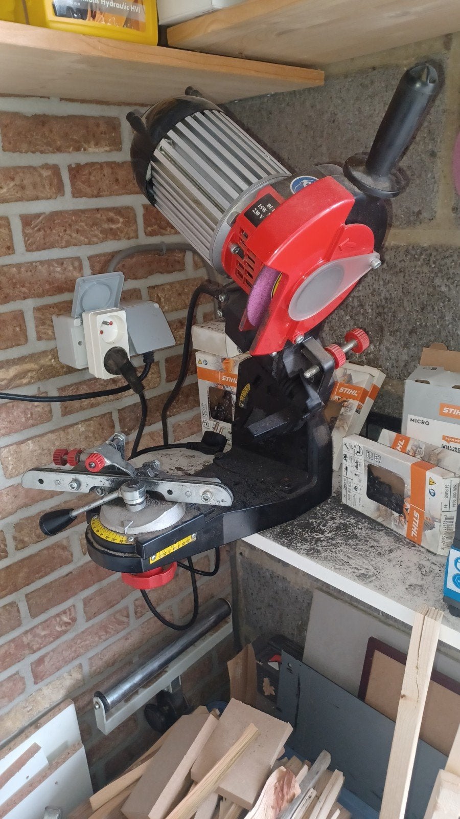 Tecomec professionele kettingslijper., Doe-het-zelf en Bouw, Gereedschap | Slijpmachines, Ophalen