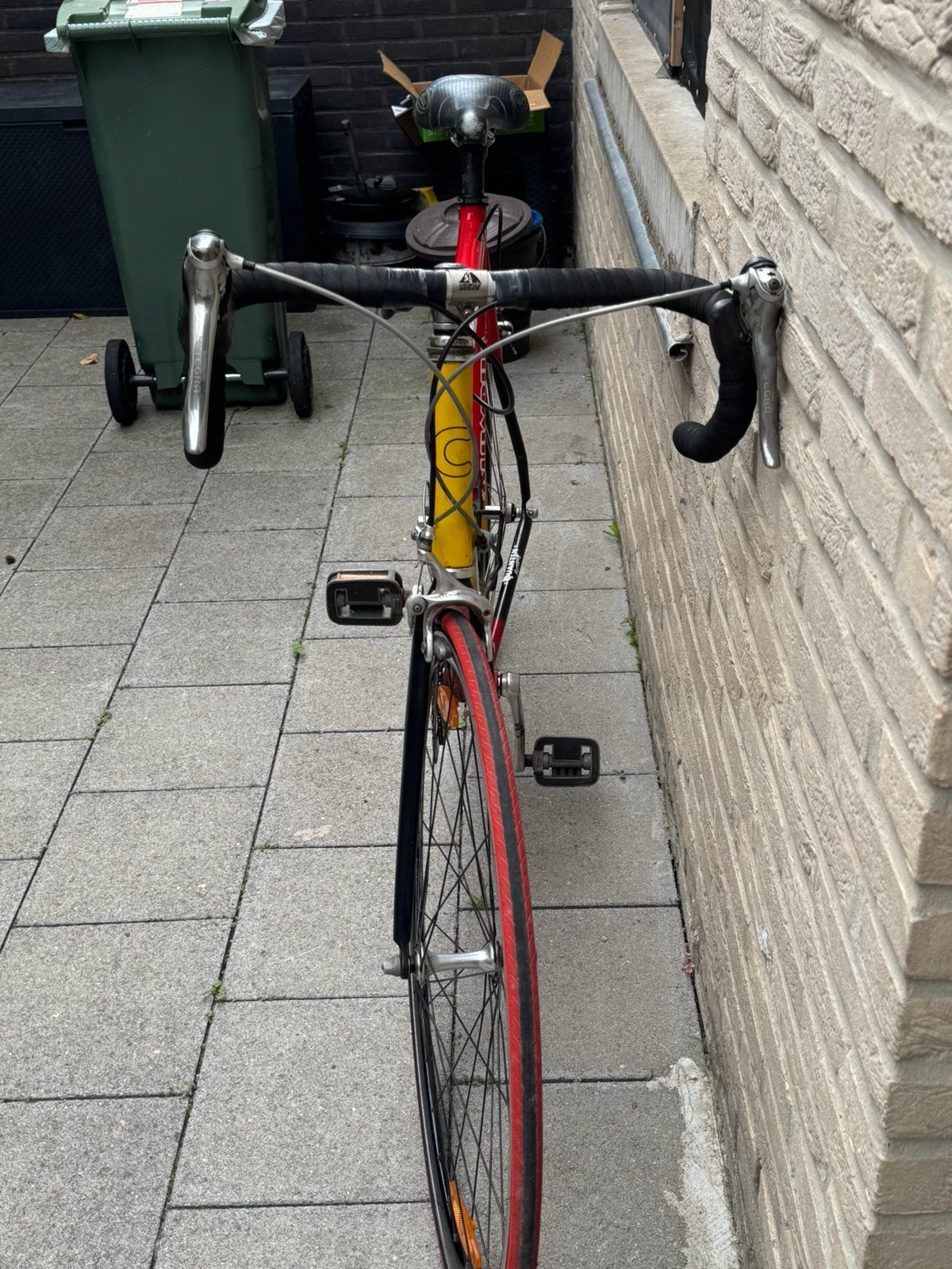 Koersfiets, Ophalen, Gebruikt
