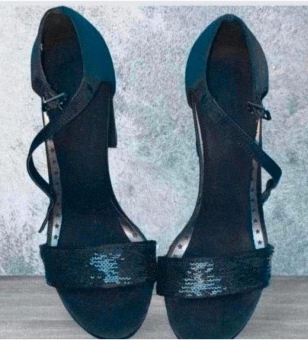 Mooie Sandalen Maat 37 - Prima Staat✨️✨️, Zwart, Zo goed als nieuw, Sandalen of Muiltjes, Ophalen of Verzenden