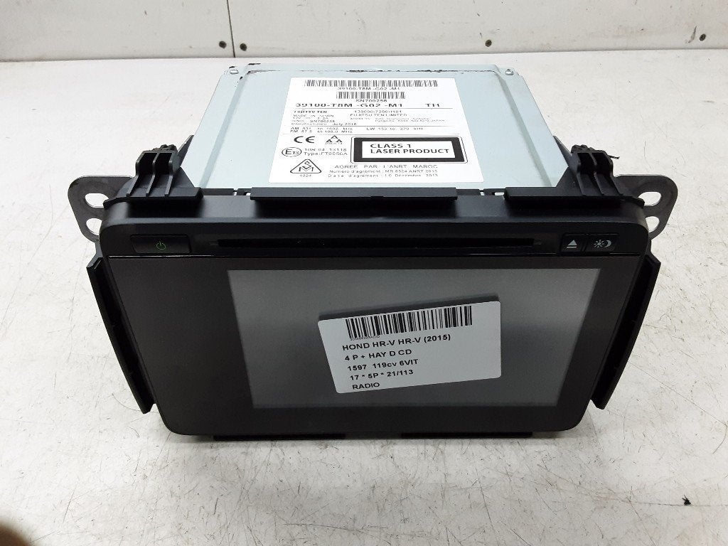 RADIO Honda HR-V (RU) (01-2015/-) (39100T8MG02M1), Honda, Mevr. I. Hauben, Utilisé, Rue de l'Espoir 34 34
4030  GRIVEGNÉE, BE