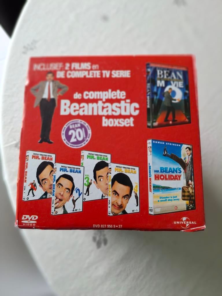6 dvd box mr bean, Cd's en Dvd's, Ophalen of Verzenden