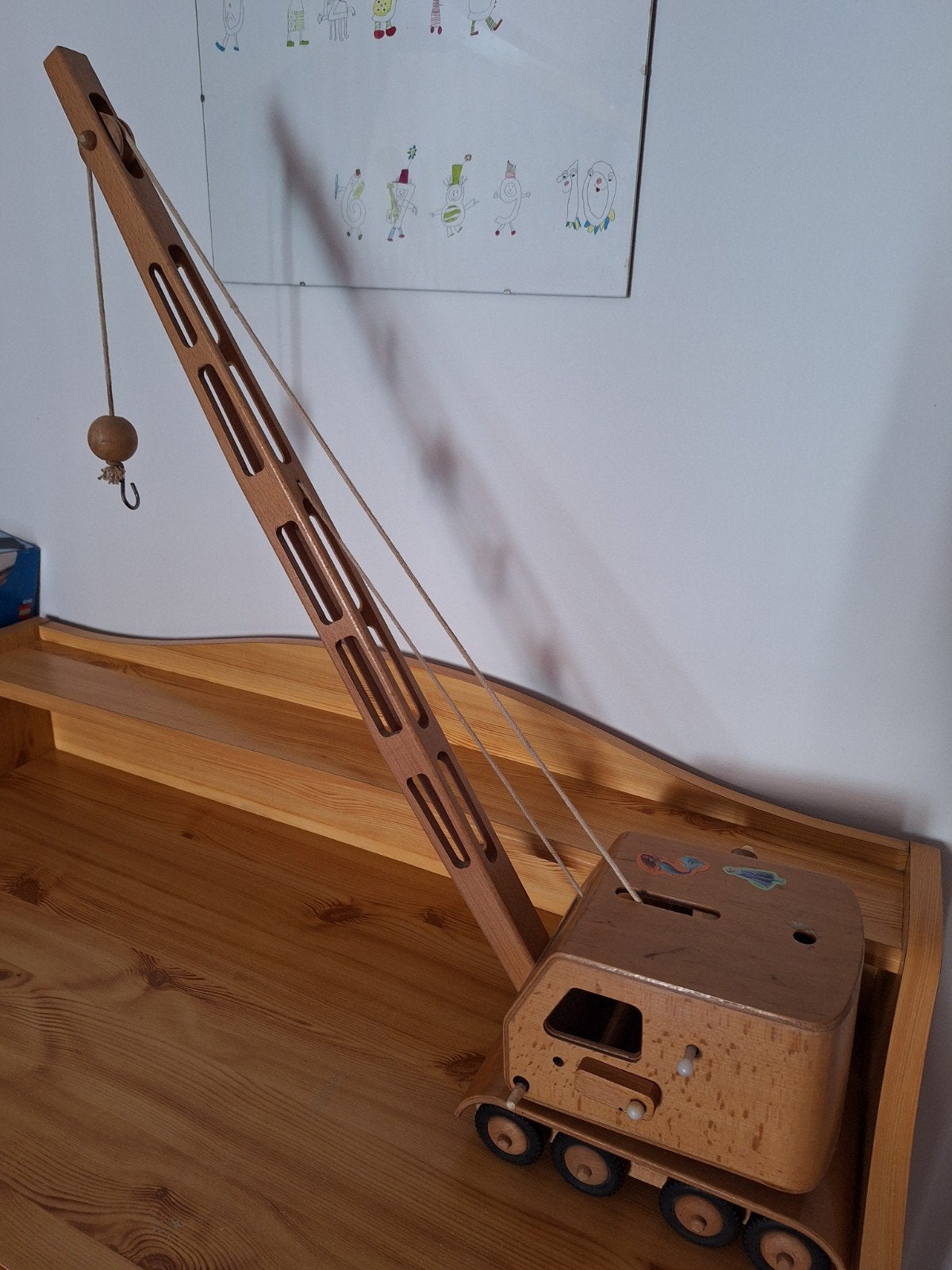houten kraan, Kinderen en Baby's, Ophalen, Gebruikt, Overige typen