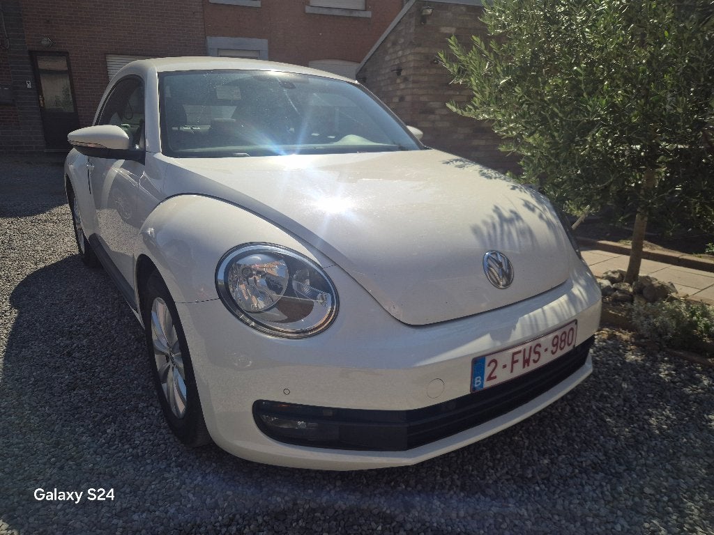 Volkswagen Beetle, Auto's, Volkswagen, Voorwielaandrijving, Stof, 4 cilinders, Wit