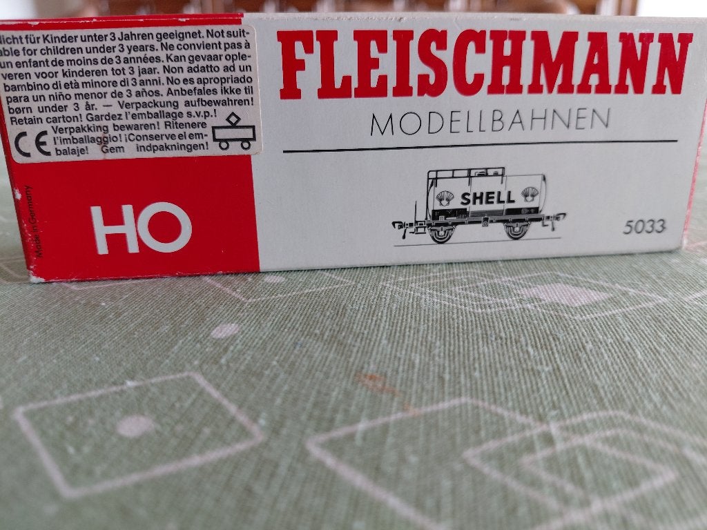FLEISCHMANN Ketelwagen SHELL, Hobby & Loisirs créatifs, Analogique, Enlèvement ou Envoi, Fleischmann, Wagon