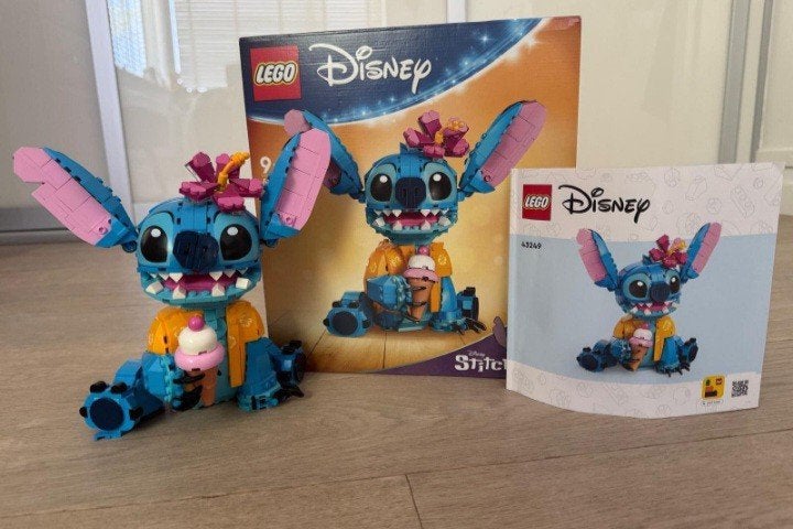 Set Lego Disney Stich complet avec boîte, Enlèvement ou Envoi, Complet, Lego, Disney