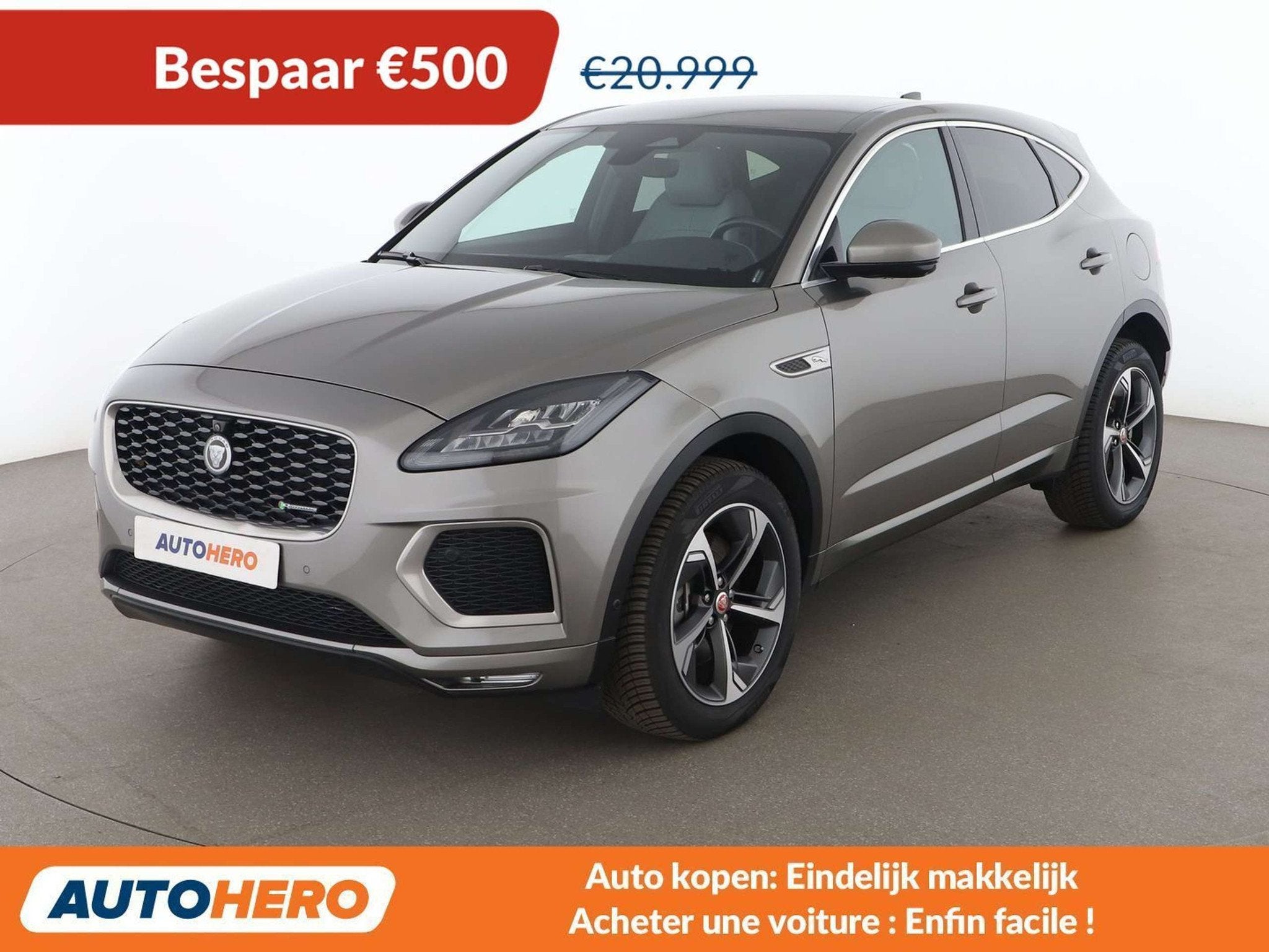 Jaguar E-Pace P300e Plug-in Hybrid R-Dynamic S AWD, Autos, Argent ou Gris, Achat, Euro 6, 2173 kg