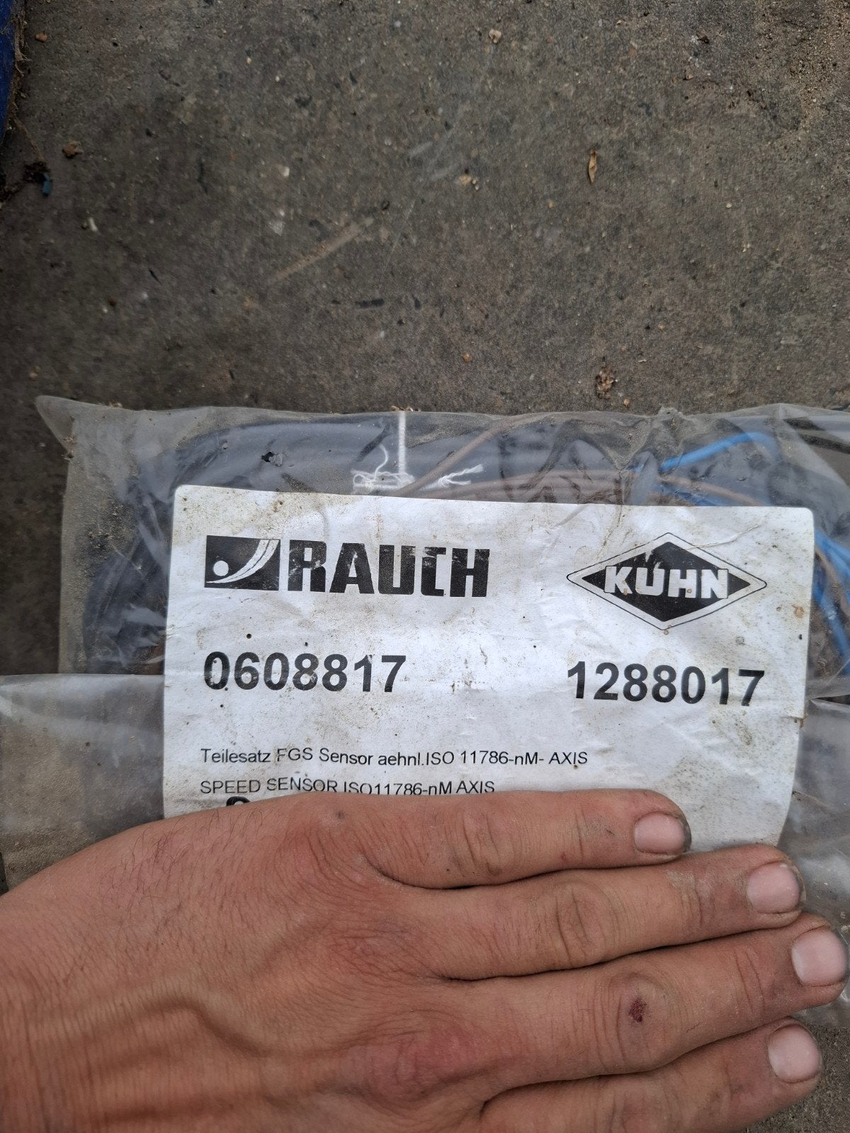 Snelheidssensor Kuhn/Rauch voor op tractor, Zakelijke goederen, Ophalen of Verzenden, Akkerbouw, Overige typen