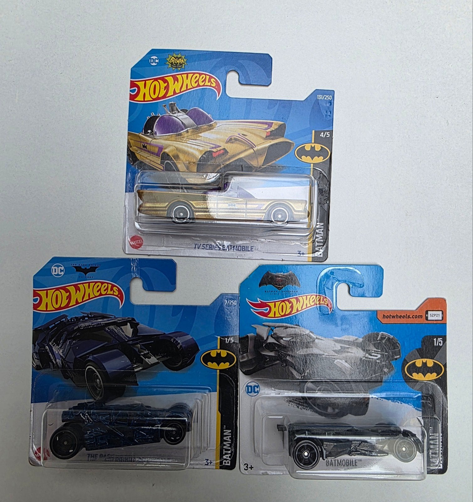 Hot Wheels Batman: lot van 3, Enlèvement ou Envoi, Neuf
