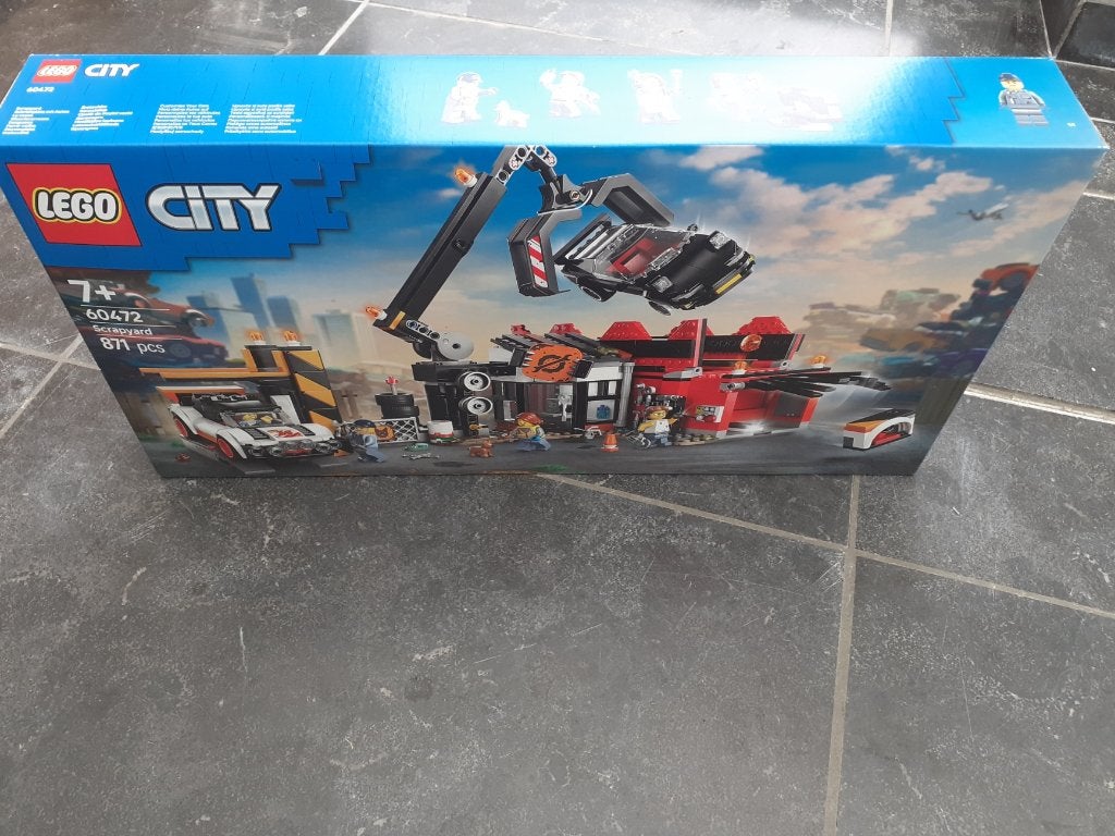 LEGO City Schroothoop met auto's - 60472, City, Lego, Nieuw, Ophalen of Verzenden