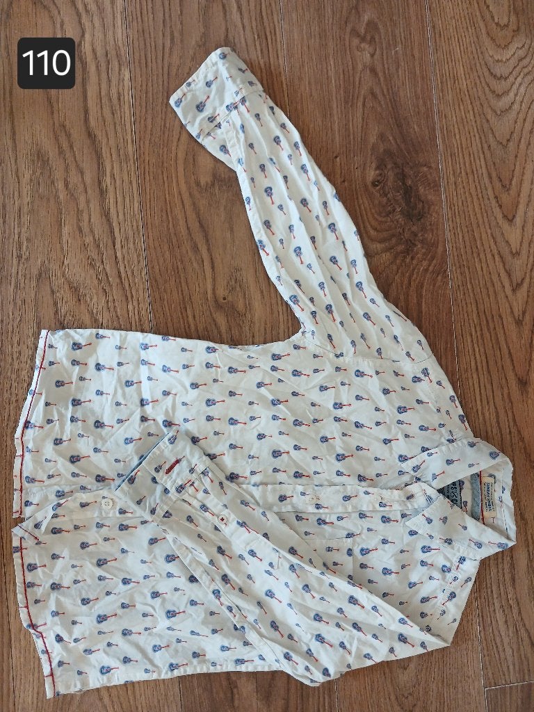 jongenshemd maat 110, Kinderen en Baby's, Kinderkleding | Maat 110, Ophalen, Zo goed als nieuw, Jongen