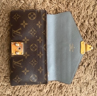 Porte-monnaie Louis Vuitton, Handtassen en Accessoires, Portemonnees, Gebruikt, Overige kleuren, Leder, Ophalen