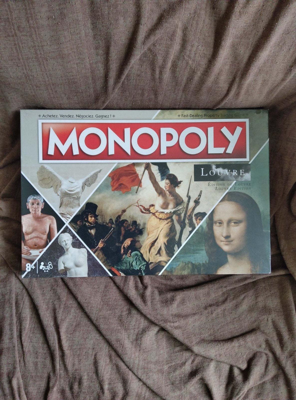 Rare Monopoly édition Louvre bilingue français anglais scell, Enlèvement ou Envoi