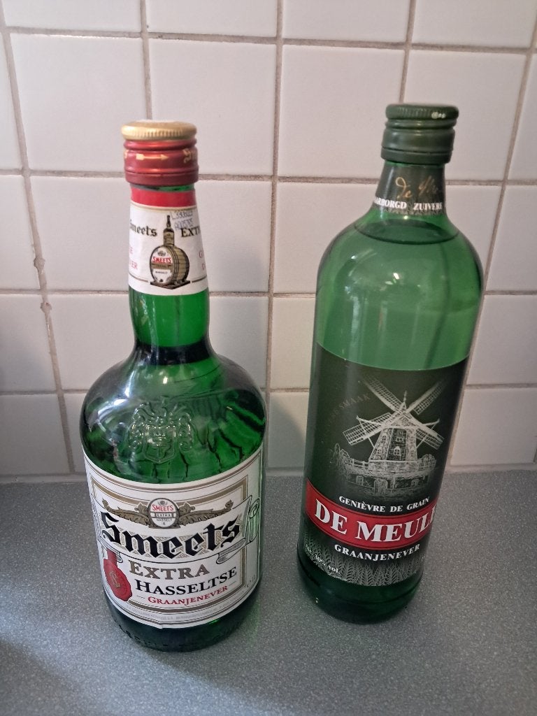 2 flessen jenever ongeopend, Ophalen, Overige gebieden, Overige typen, Nieuw