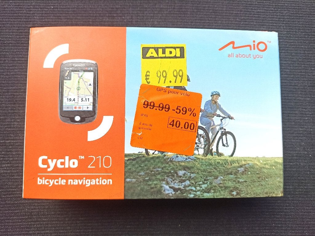 Mio Cyclo 210 GPS pour Vélo, Ophalen of Verzenden, GPS, Zo goed als nieuw