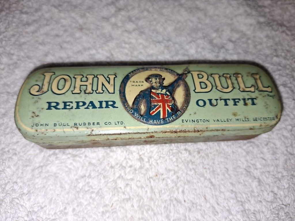blikken doosje John Bull, begin 1960, Antiek en Kunst, Ophalen of Verzenden