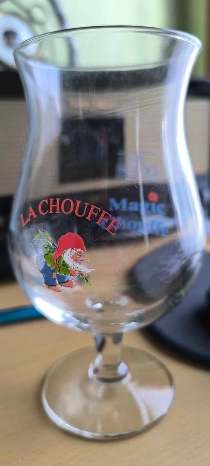 6 glazen nine la chouffe, Ophalen of Verzenden, Nieuw