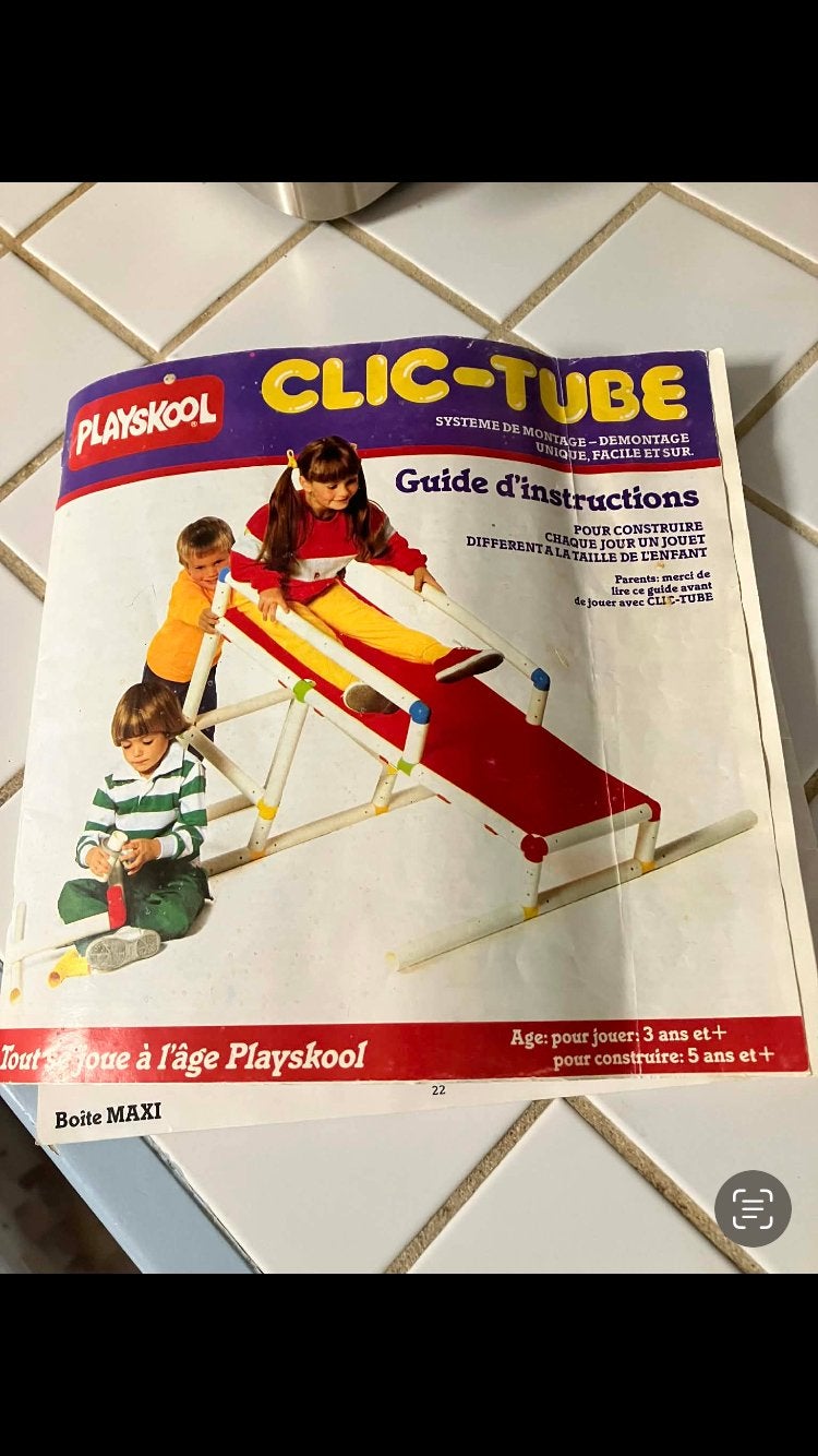 Playskool clic tube (alternatief van Quadro), Ophalen, Gebruikt