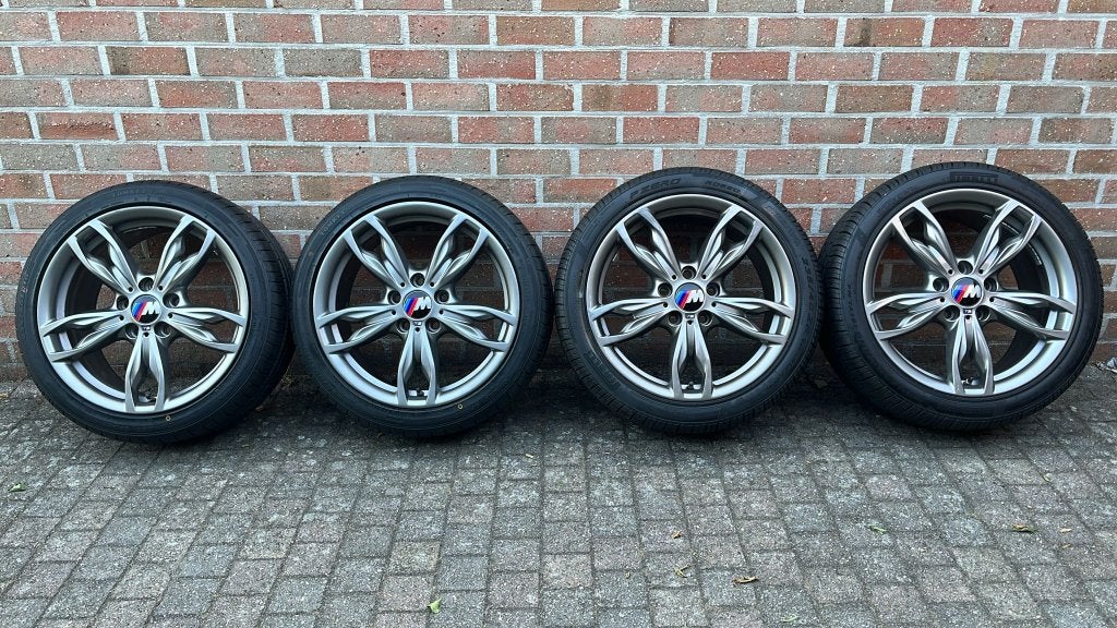 Orig.BMW 18inch M-breedset Serie436-Zeer goede staat!, Auto-onderdelen, Banden en Velgen, Ophalen, 18 inch, Gebruikt, Banden en Velgen