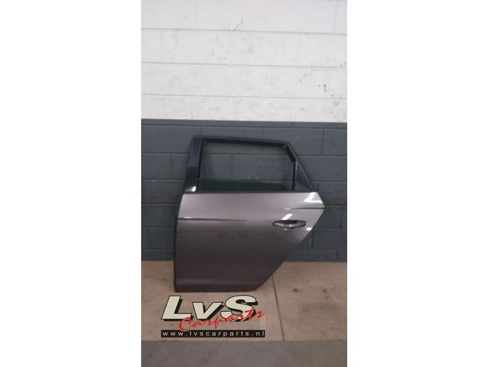 Portier 4Deurs links-achter van een Seat Leon (LS7K), Gebruikt, -, Deur, -