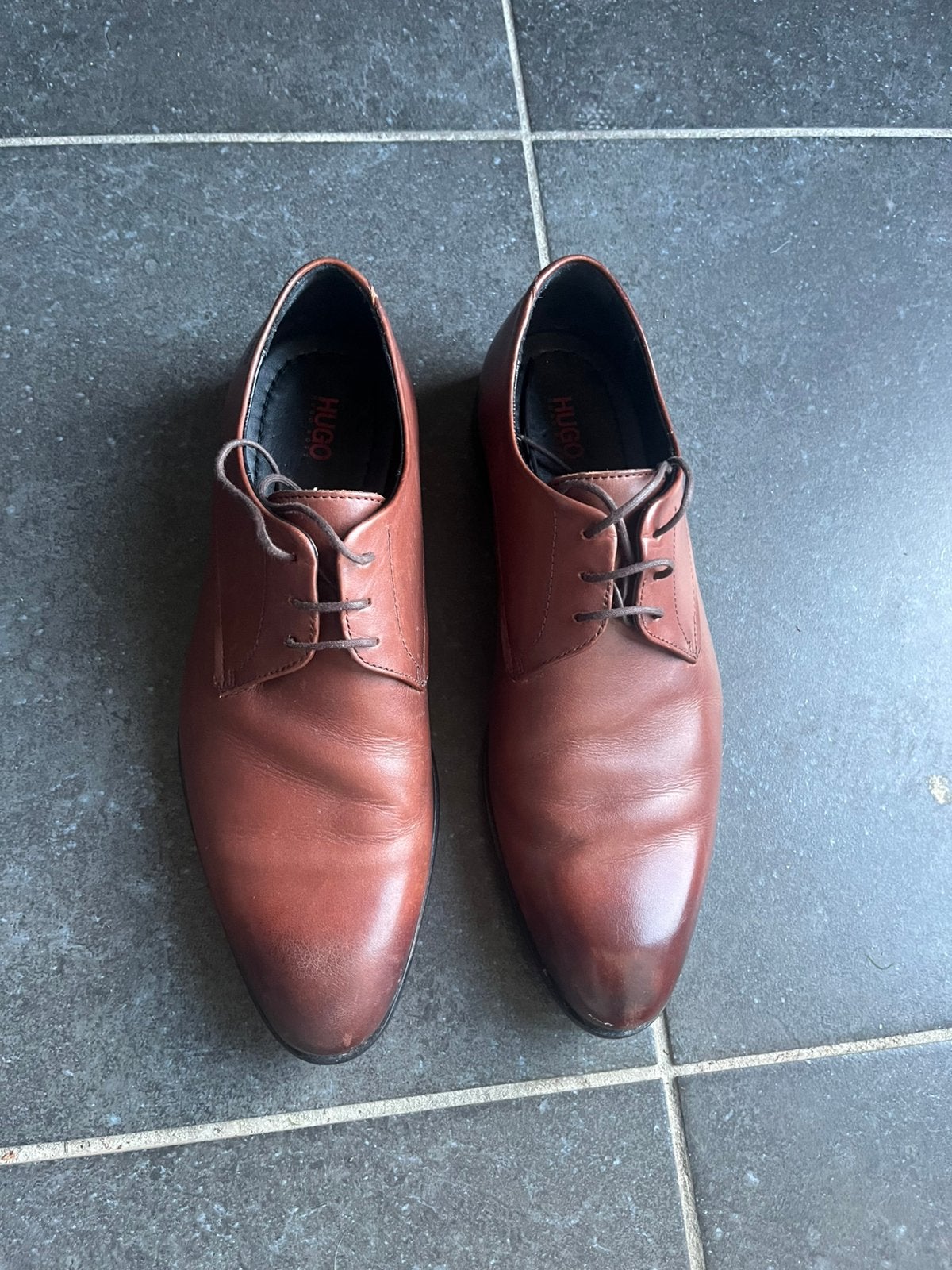 Hugo boss schoenen, Kleding | Heren, Bruin, Nieuw, Ophalen of Verzenden, Veterschoenen