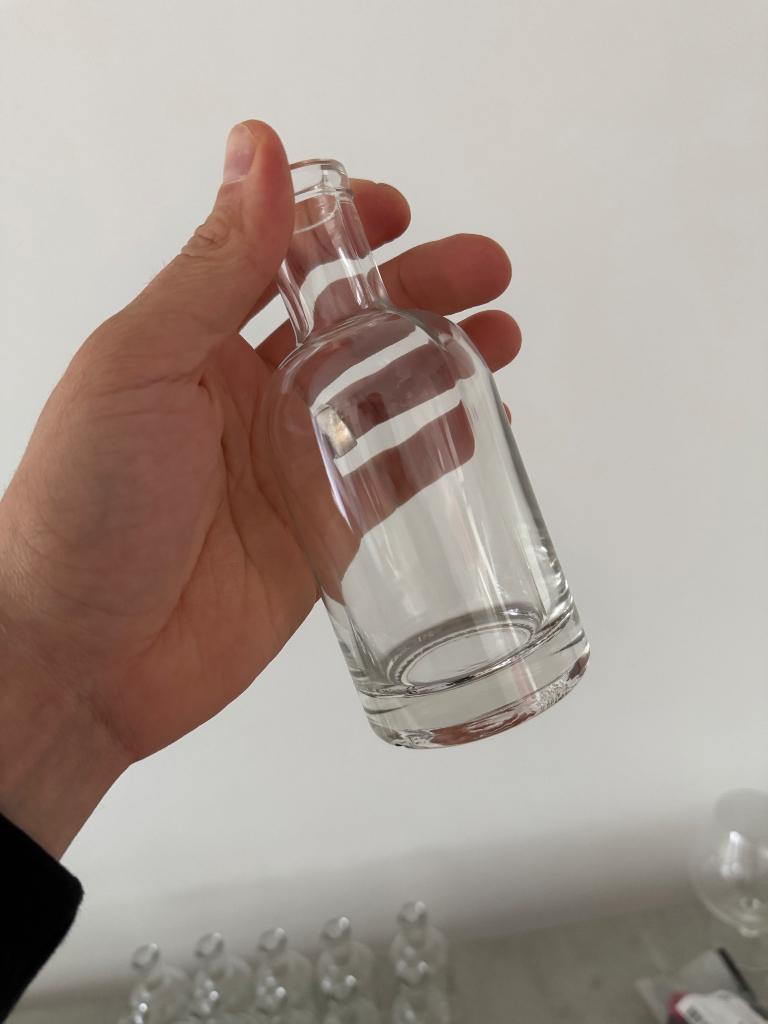 Glazen flessen 200ml en 500ml, Enlèvement, Comme neuf, Autres types