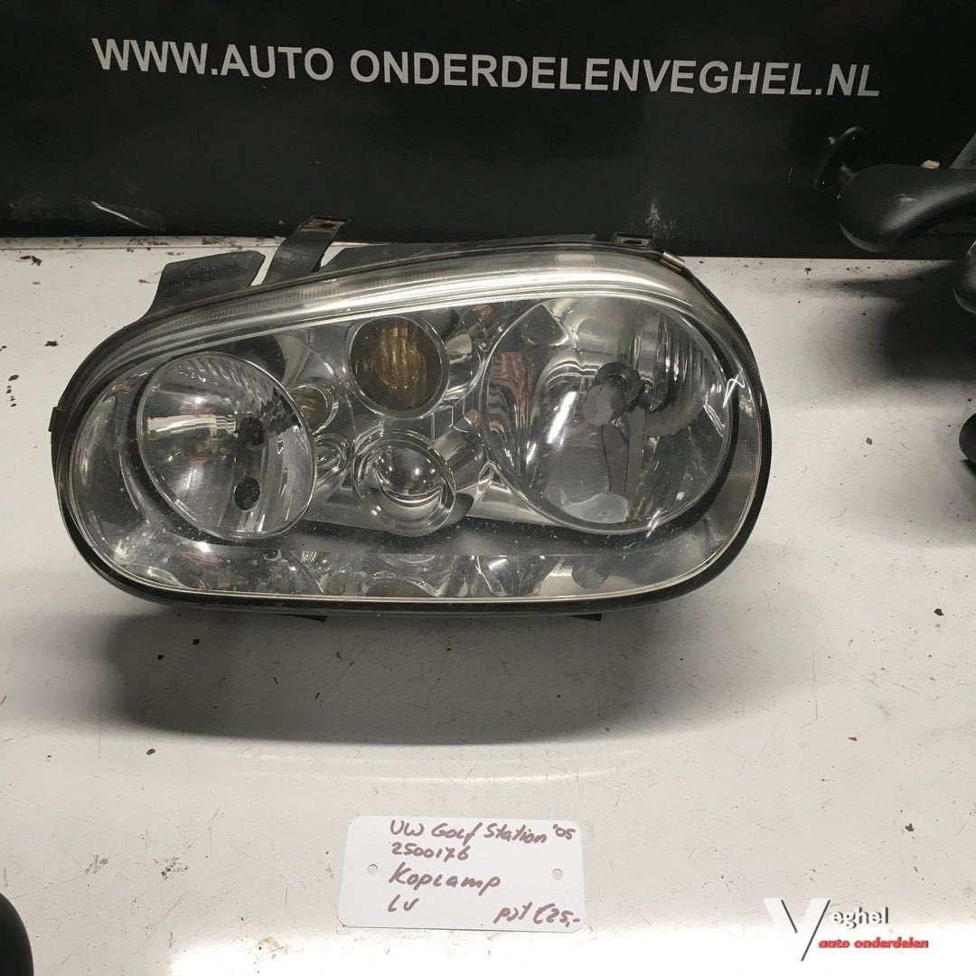 Vw Golf 4  Station 2005 2500176  Koplamp Linksvoor, Gebruikt, -, -, Ophalen of Verzenden