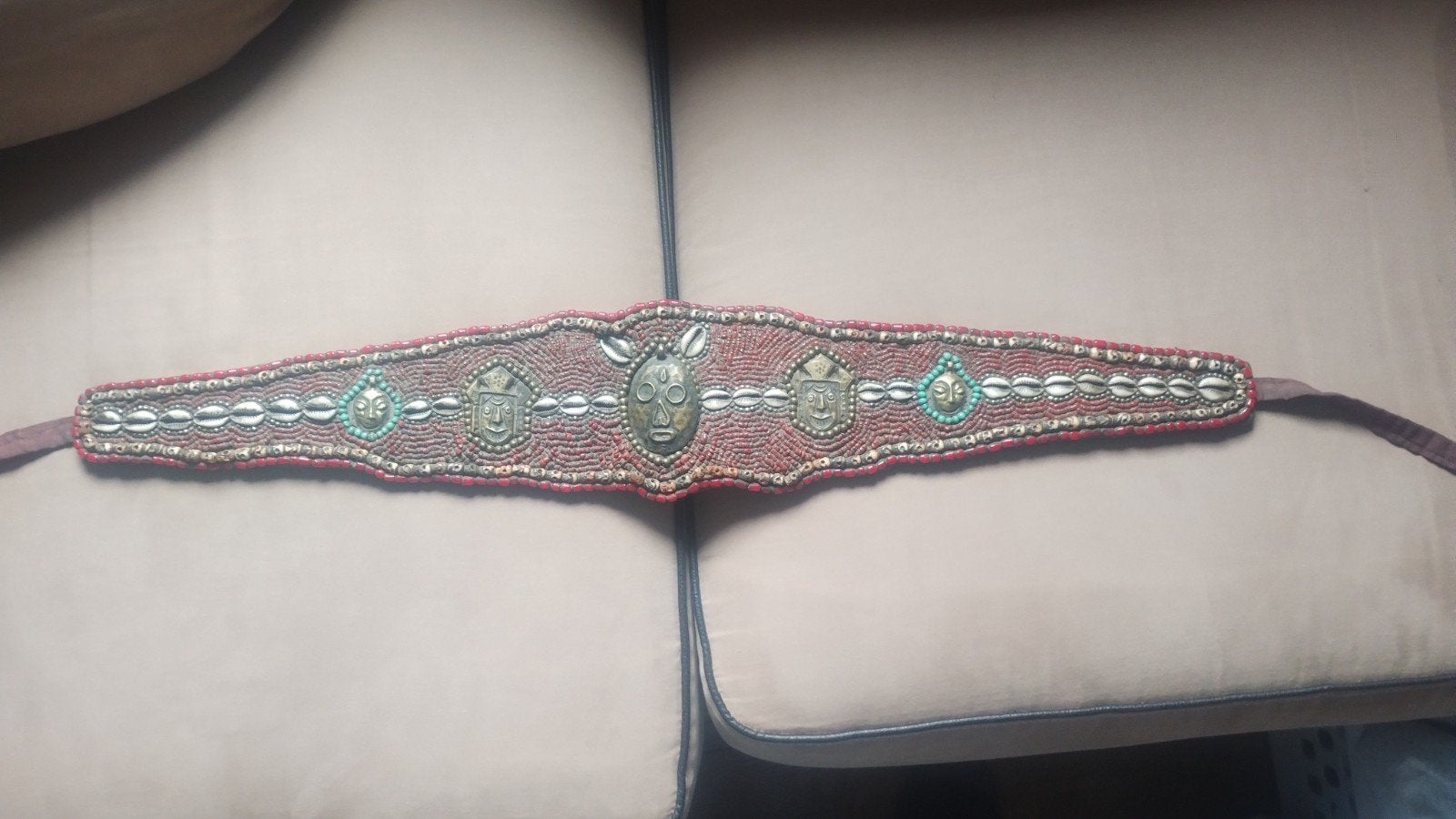 Oude Tibetaanse riem, Antiek en Kunst, Ophalen of Verzenden