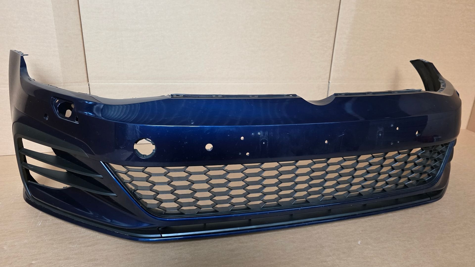 Voorbumper Volkswagen Golf 7 VII 7.5 4xPDC KLS GTI GTD VW, Auto-onderdelen, Gebruikt, -, Voor, Ophalen of Verzenden