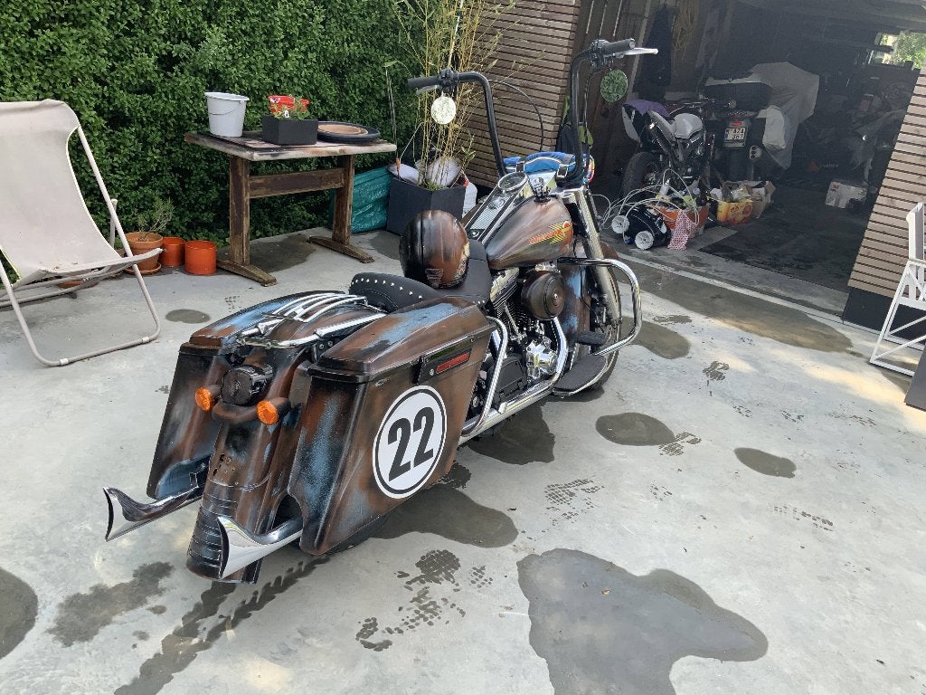 Road King Bagger Style, Motoren, 2 cilinders, Occasion, Motorrijbewijs A, 1449 cc