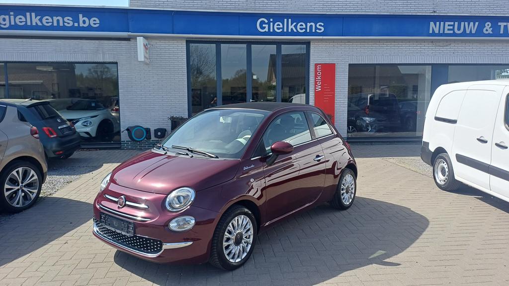 Fiat 500C 1.0I Dolcevita cabrio/Mild Hybrid/1j. garantie, Auto's, Voorwielaandrijving, 4 zetels, Gebruikt, Euro 6