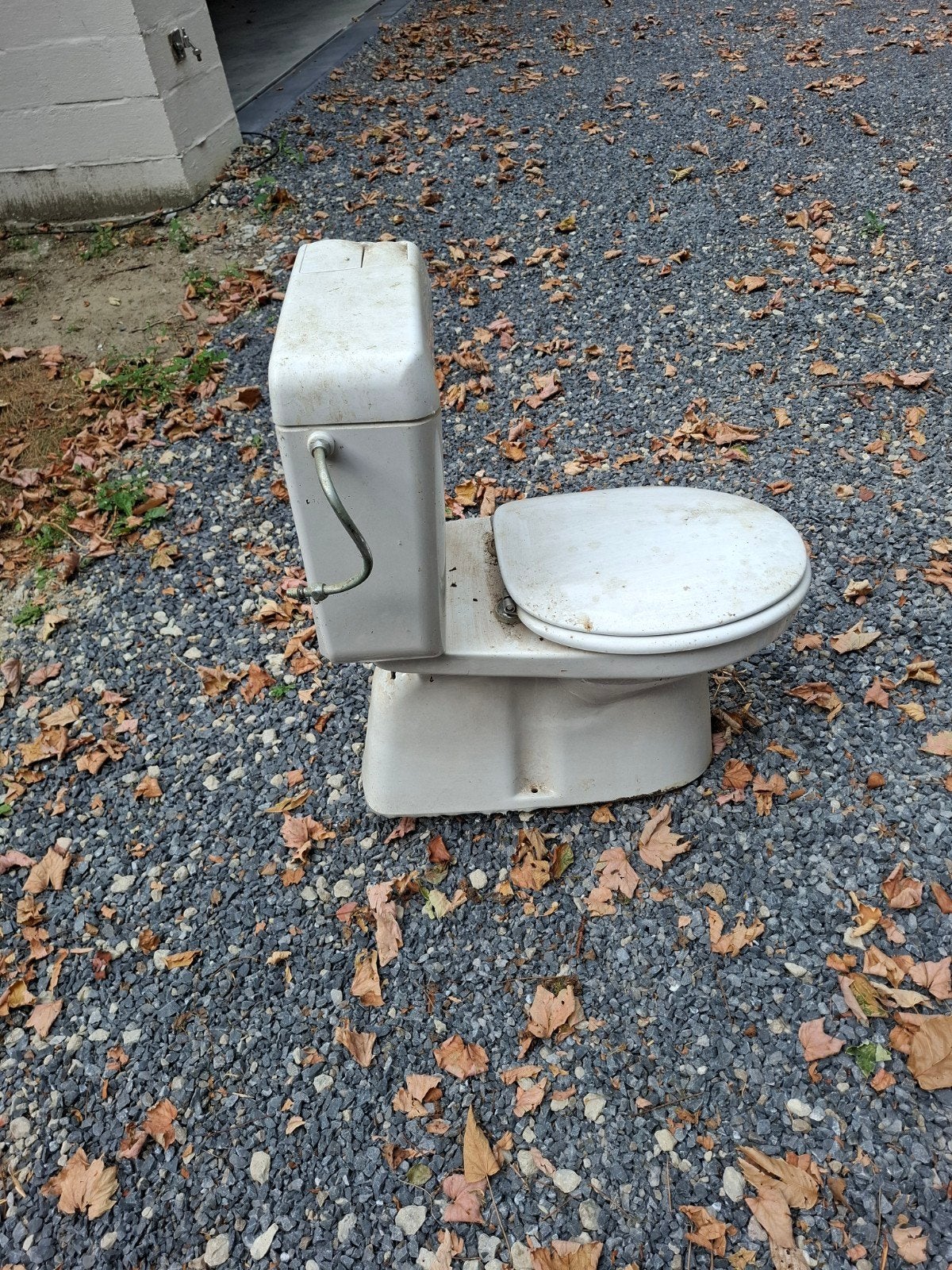 wc, Enlèvement, Utilisé, Pierre, Toilettes