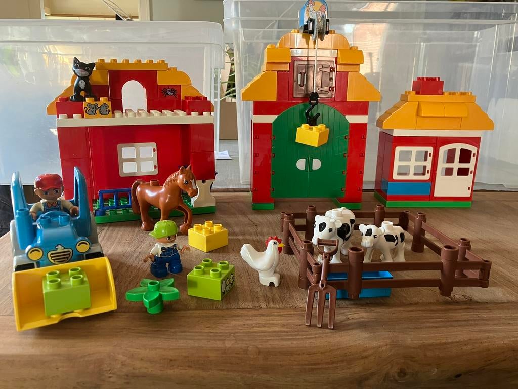 Duplo boerderij - 10525, Kinderen en Baby's, Ophalen, Gebruikt, Overige thema's, Duplo