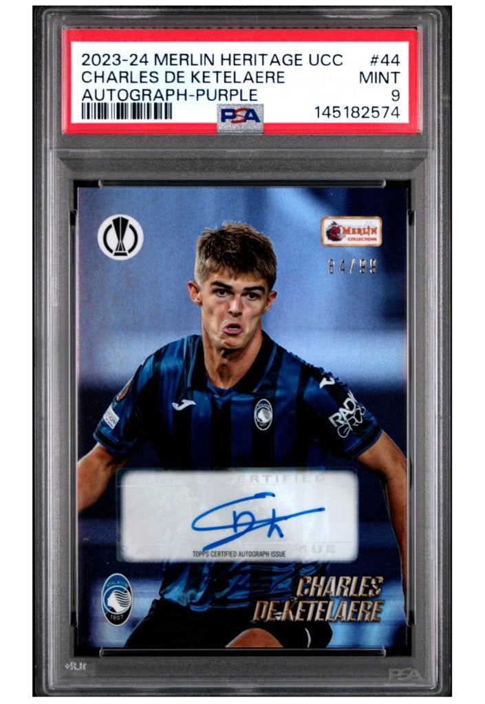 Charles de ketelaere /99 autograph topps, Ophalen of Verzenden, Nieuw