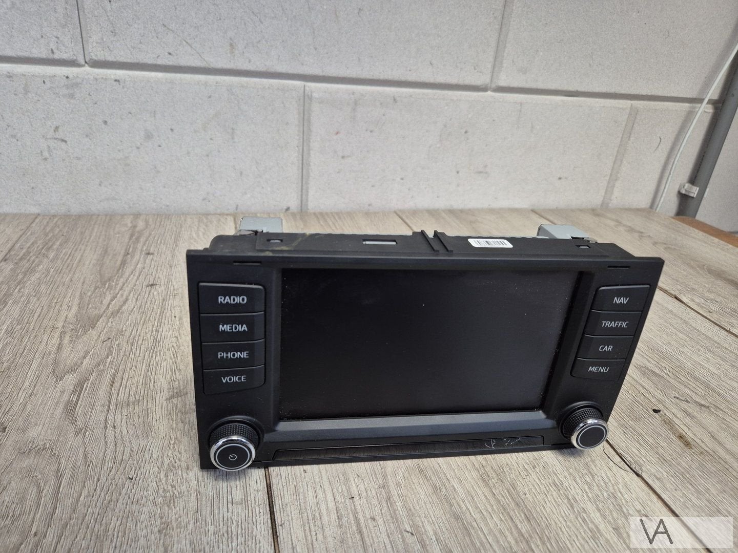 Seat Ibiza 6j facelift Leon 5f display navigatie 5f0919604a, -, Utilisé, -, Seat