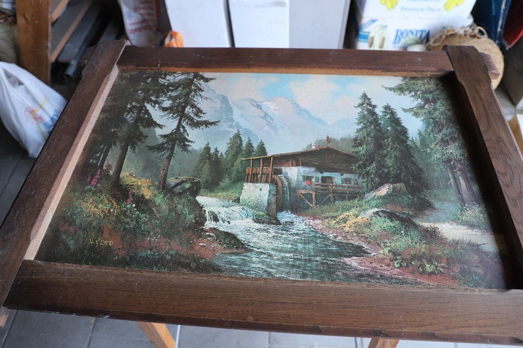 Peinture tableaux, Enlèvement