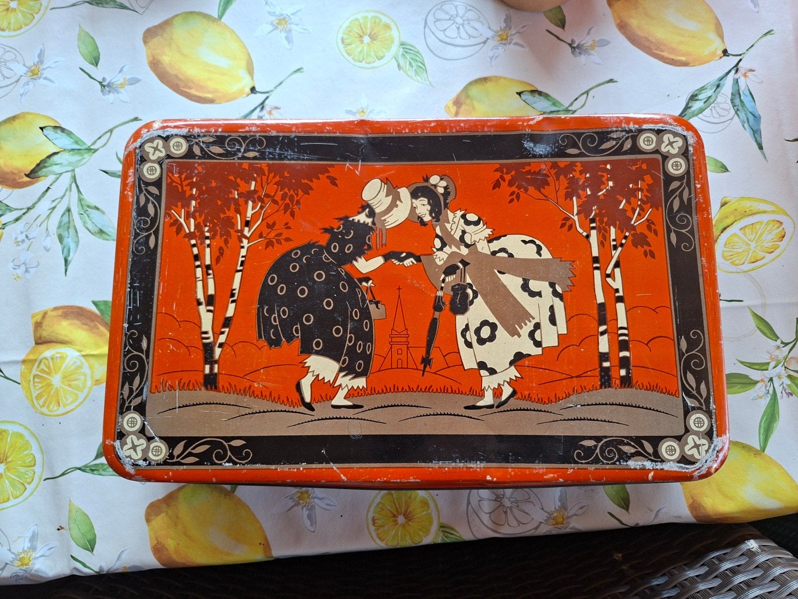 boite métal biscuits, Collections, Boîte en métal, Biscuits