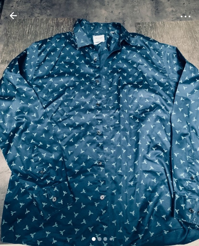 Hemd Only&Sons XL, Kleding | Heren, Ophalen of Verzenden, Nieuw, Blauw, Halswijdte 43/44 (XL)