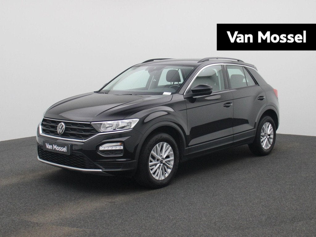 Volkswagen T-Roc 1.0 TSI Style Business CARPLAY | ACC | NAVI, Voorwielaandrijving, Stof, Gebruikt, Zwart