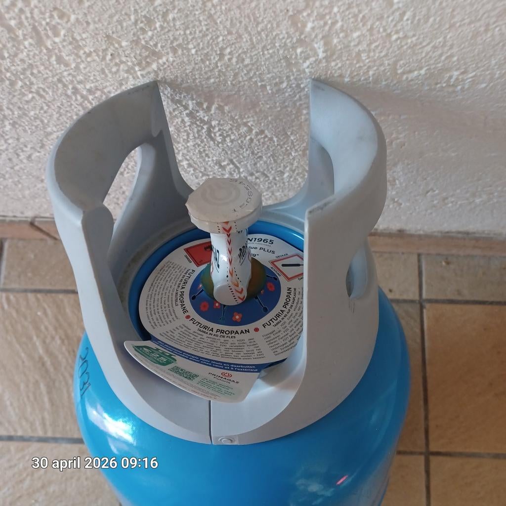Gasfles Primagaz Easyblue plus, Ophalen