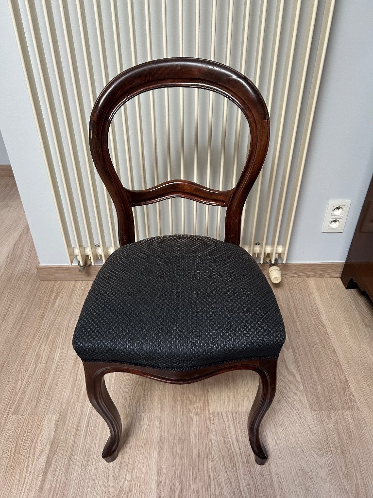 6 antieke stoelen, Ophalen