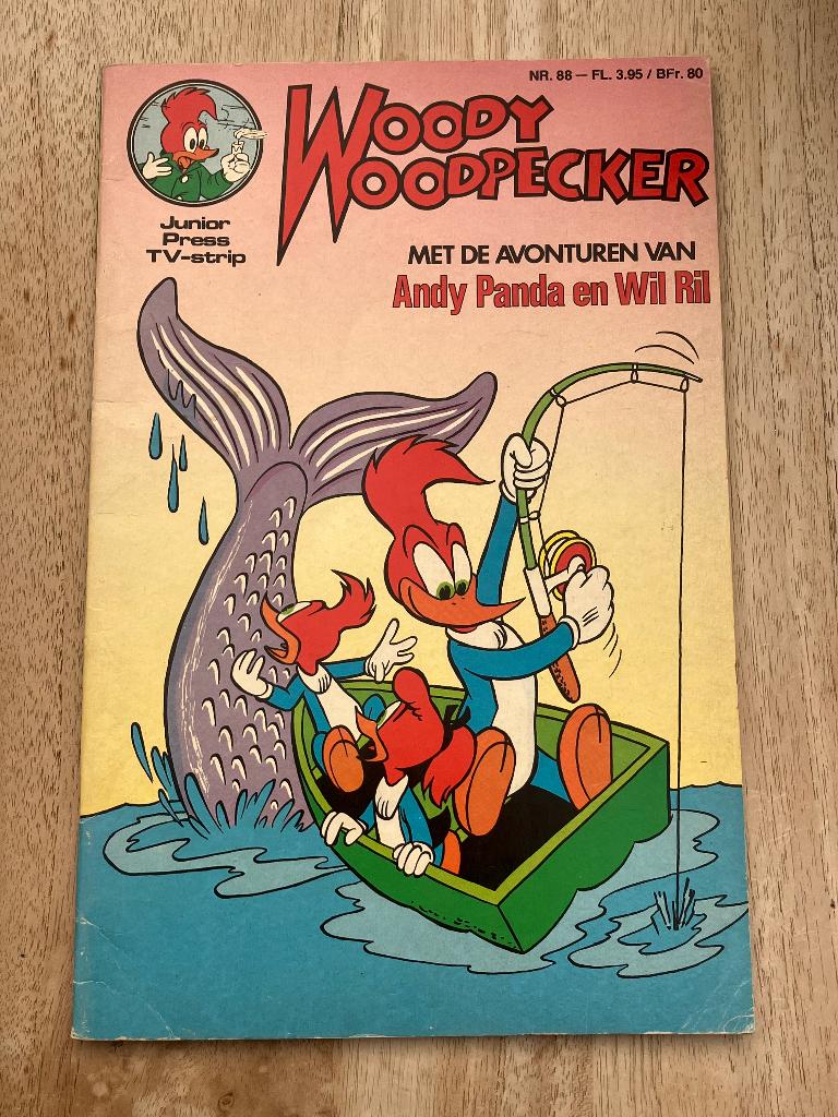 Woody Woodpecker, Eén stripboek, Ophalen of Verzenden, Gelezen