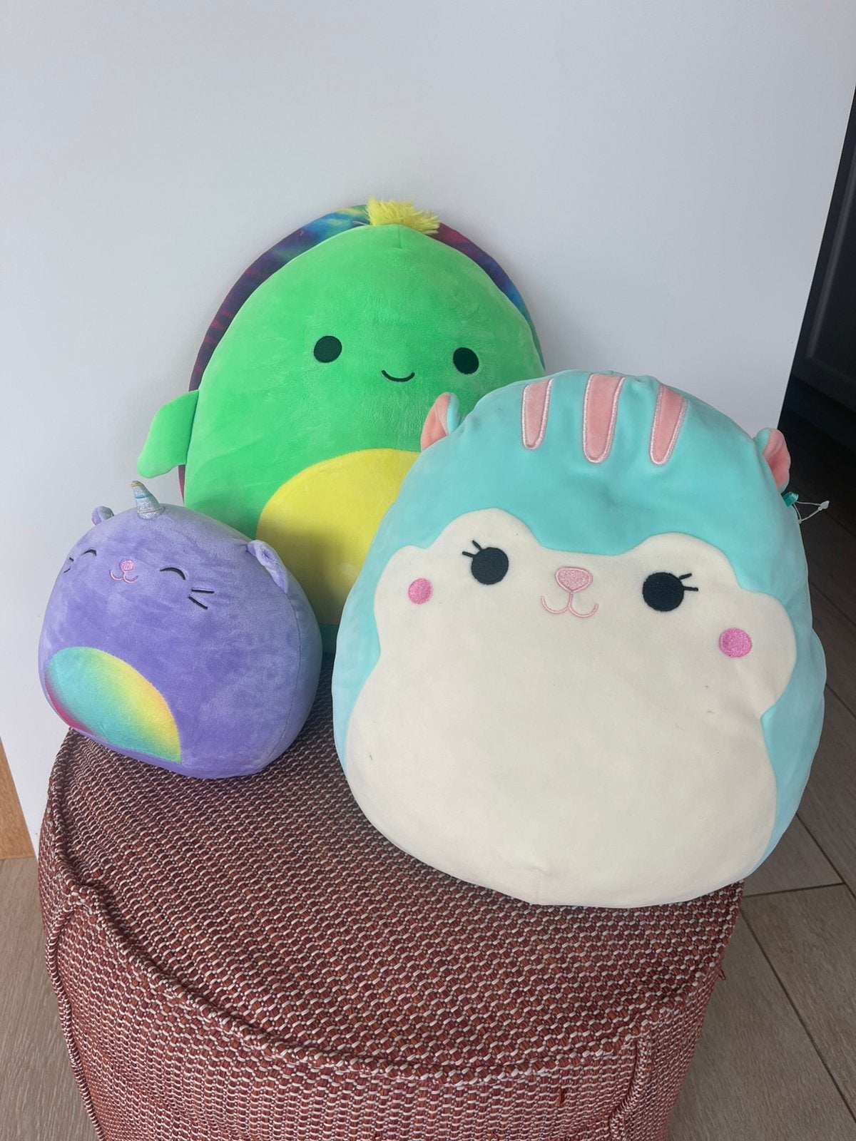 Squishmallows 3stuks, Ophalen, Zo goed als nieuw