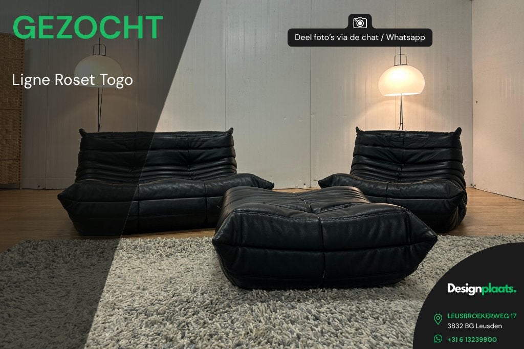 RECHERCHÉ: Ligne Roset Togo — Achat immédiat, Maison & Meubles, Canapés | Salons, Tissus, Enlèvement ou Envoi
