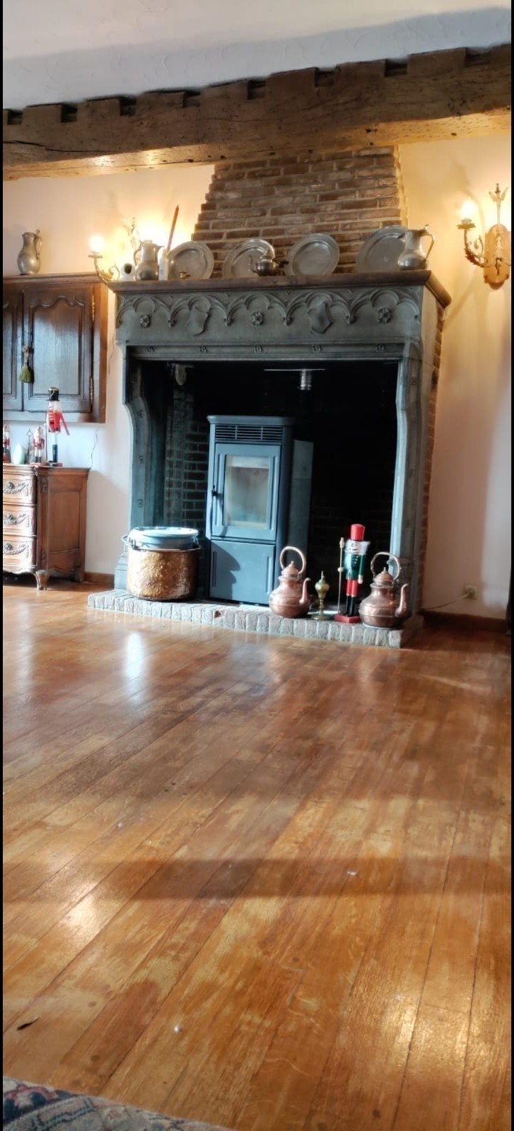 poêle à pellets Extraflame modèle Bella 10kw, Maison & Meubles, Autres carburants, Enlèvement, Utilisé, Poêle à granulés