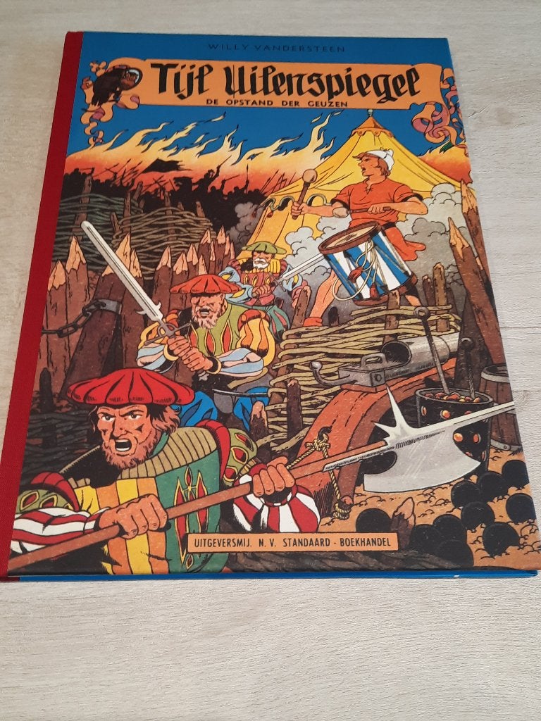 Tijl uilenspiegel, de opstand der geuzen, Willy Vandersteen, Eén stripboek, Ophalen of Verzenden, Zo goed als nieuw